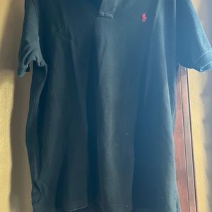 Men’s black Polo shirt size L